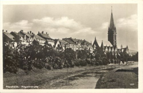 Pforzheim. Nagoldstraße