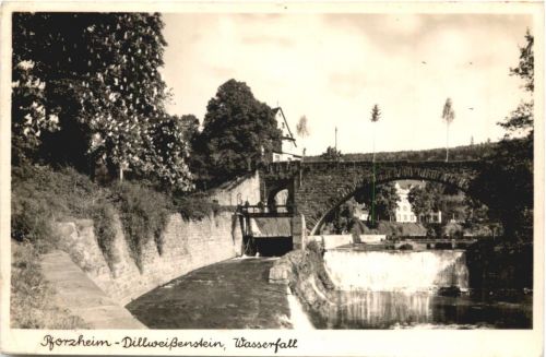 Pforzheim-Dillweißenstein, Wasserfall