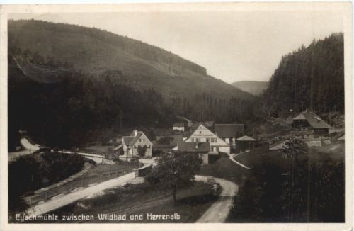Eyachmühle zwischen Wildbad und Herrenalb