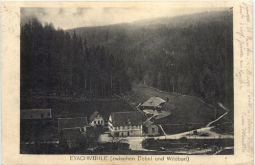 Eyachmühle zwischen Wildbad und Herrenalb im Schwarzwald