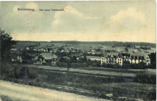 Schömberg.Die neue Heilanstalt.