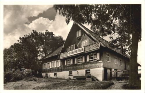 Wirtschaft z. Fuchsfalle 1005 m . M. am Hohenweg Pforzheim-Waldshut