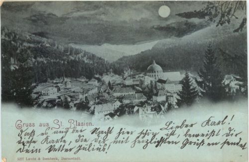 Gruss aus St. Blasien.