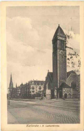 Karlsruhe i. B. Lutherkirche.