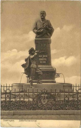 Säckingen.Scheffeldenkmal