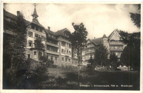 Villingen i. Schwarzwald, 704 m. Waldhotel