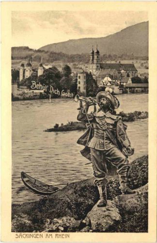 SÄCKINGEN AM RHEIN behüt dich Gott