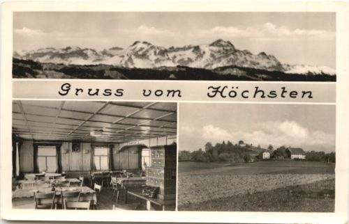 Gruss VOM Höchsten