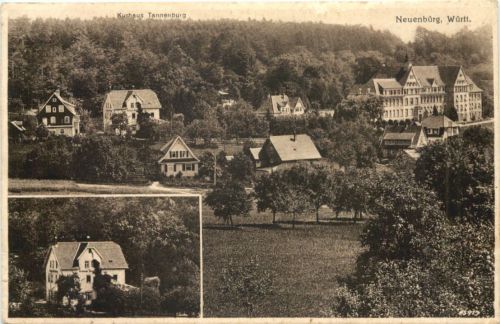 Neuenbürg, Württ. Kurhaus Tannenburg