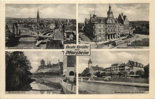 Beste Grüße aus Pforzheim