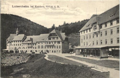 Luisenheim bei Kandern, 850 m ü. M.