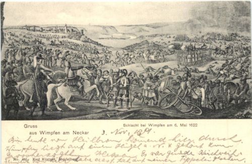 Gruss aus Wimpfen am Neckar Schlacht bei Wimpfen am 6. Mai 1622