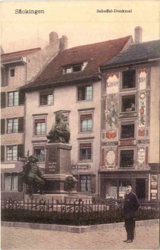 Säckingen Scheffel-Denkmal