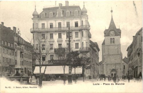 Locle - Place du Marche