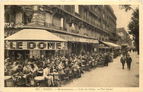 Paris - Montparnasse - Cafe du Dome