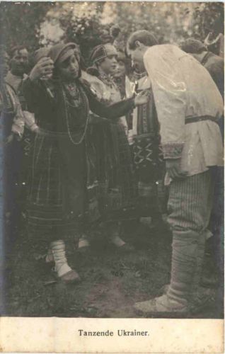 Tanzende Ukrainer