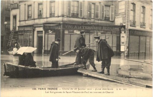 Paris - La Crue de la Seine 1910
