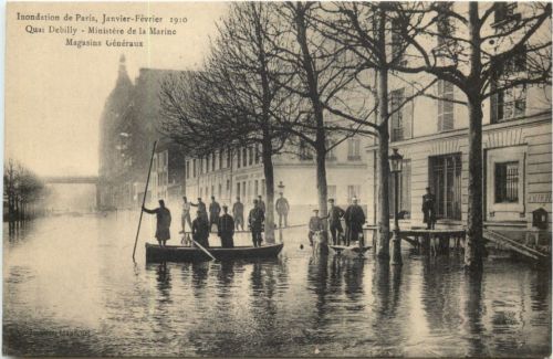 Paris - La Crue de la Seine 1910