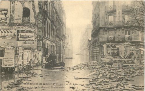 Paris - La Crue de la Seine 1910