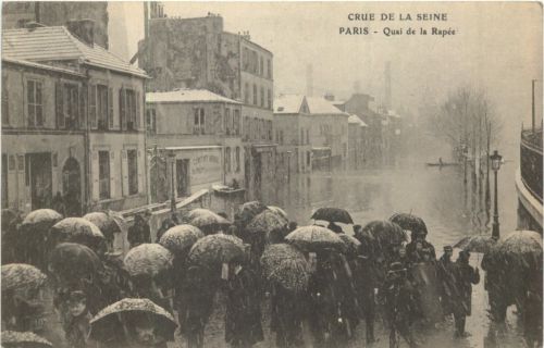 Paris - La Crue de la Seine 1910