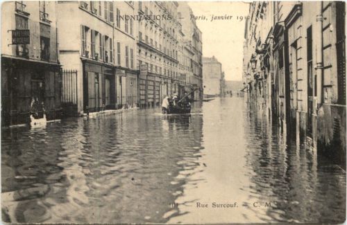 Paris - La Crue de la Seine 1910