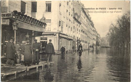 Paris - La Crue de la Seine 1910