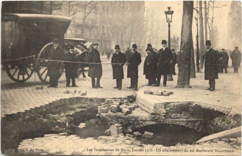 Paris - La Crue de la Seine 1910