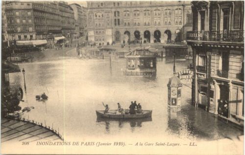 Paris - La Crue de la Seine 1910