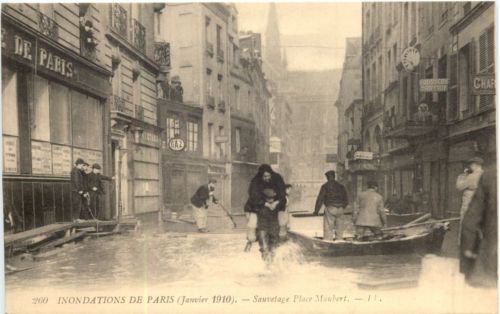 Paris - La Crue de la Seine 1910