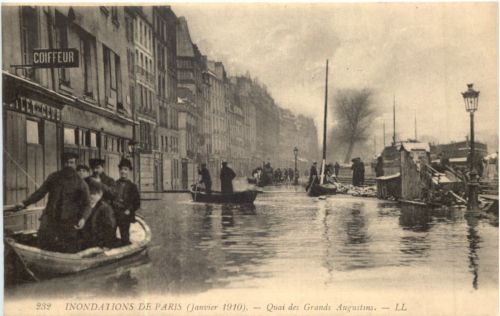 Paris - La Crue de la Seine 1910