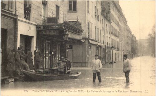 Paris - La Crue de la Seine 1910