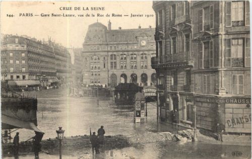 Paris - La Crue de la Seine 1910