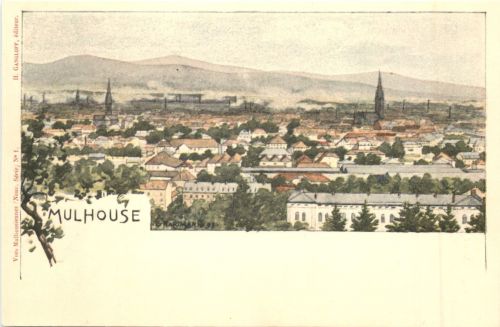 Mulhouse - Litho