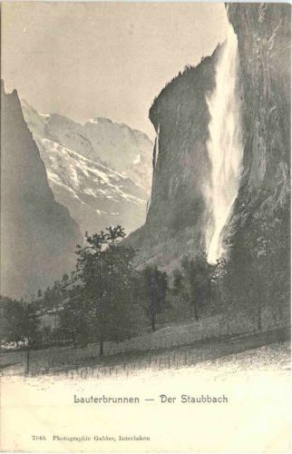 Lauterbrunnen - Der Staubbach