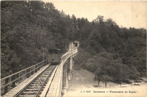 Lausanne - Funiculaire du Signal