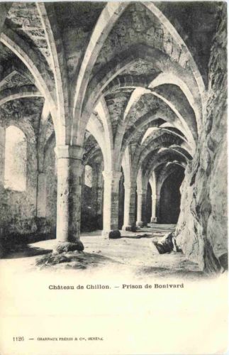 Chateau de Chillon - Prison de Bonivard