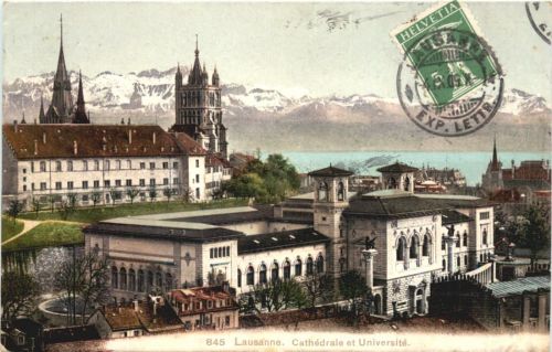 Lausanne - Cathedrale et Universite
