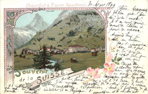 Souvenir de la Suisse - Zermatt