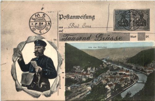 Bad Ems - Postanweisung