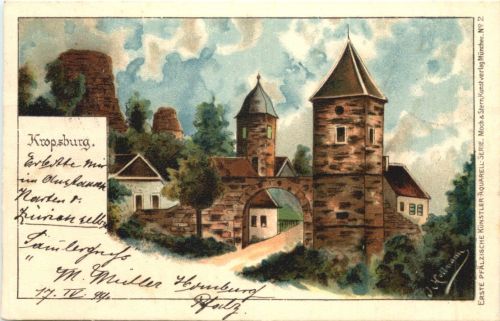 Kropsburg - Litho