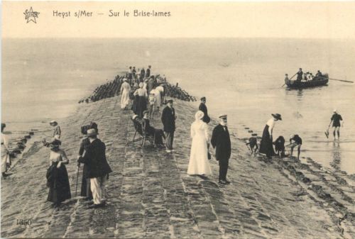 Heyst sur Mer - Sur le Brise-lames