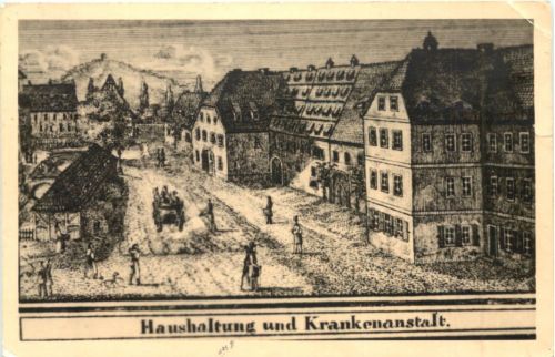 Marburg - Haushaltung und Krankenanstalt