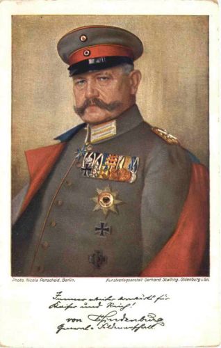 General Feldmarschall von Hindenburg