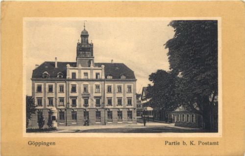 Göppingen - Partie beim Postamt