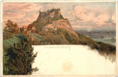 Hohenkrähen - Litho