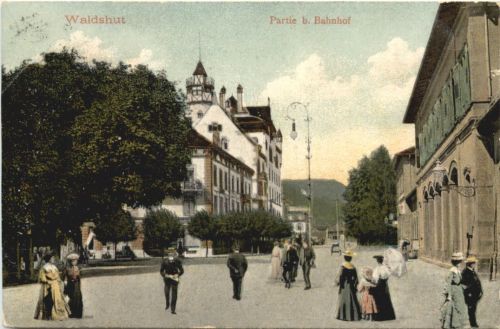 Waldshut - Partie beim Bahnhof