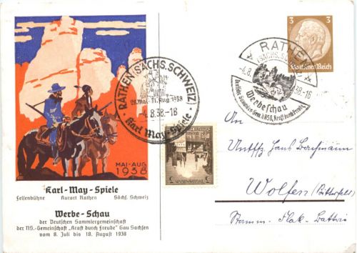 Rathen - Karl May Spiele 1938 - KdF