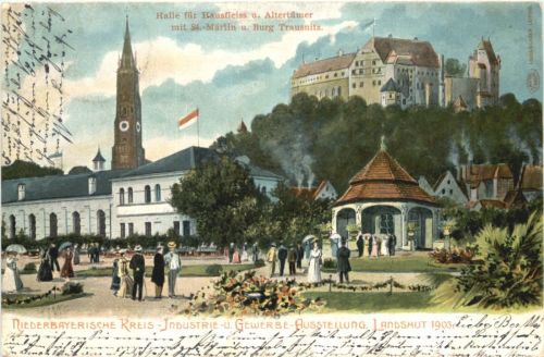 Landshut - Niederbayerische Preis Industrie Ausstellung 1903