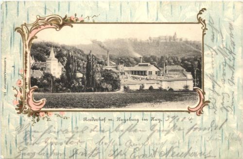 Roederhof mit Huysburg im Huy