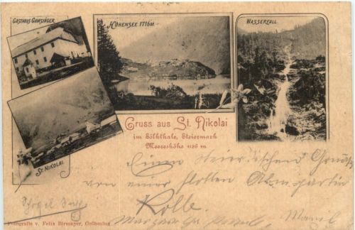 Gruss aus St. Nikolai - Sölktal